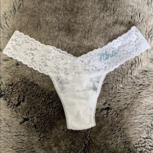 Hanky Panky - NEW with Tags “Mrs” low rise thong